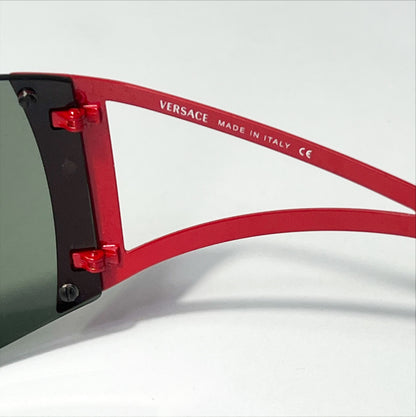 00's Versace Medusa Sunglasses in Red