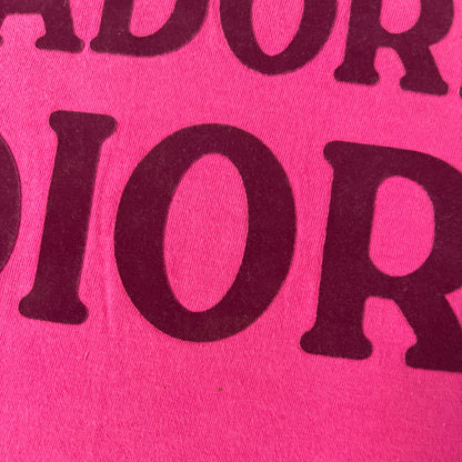 2002 Christian Dior J'Adore Dior World Champion T-shirt in Pink - S