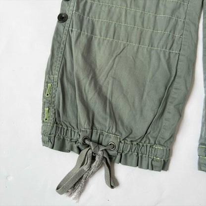 00's Diesel Cropped Trousers with Drawstring Detail - W30"