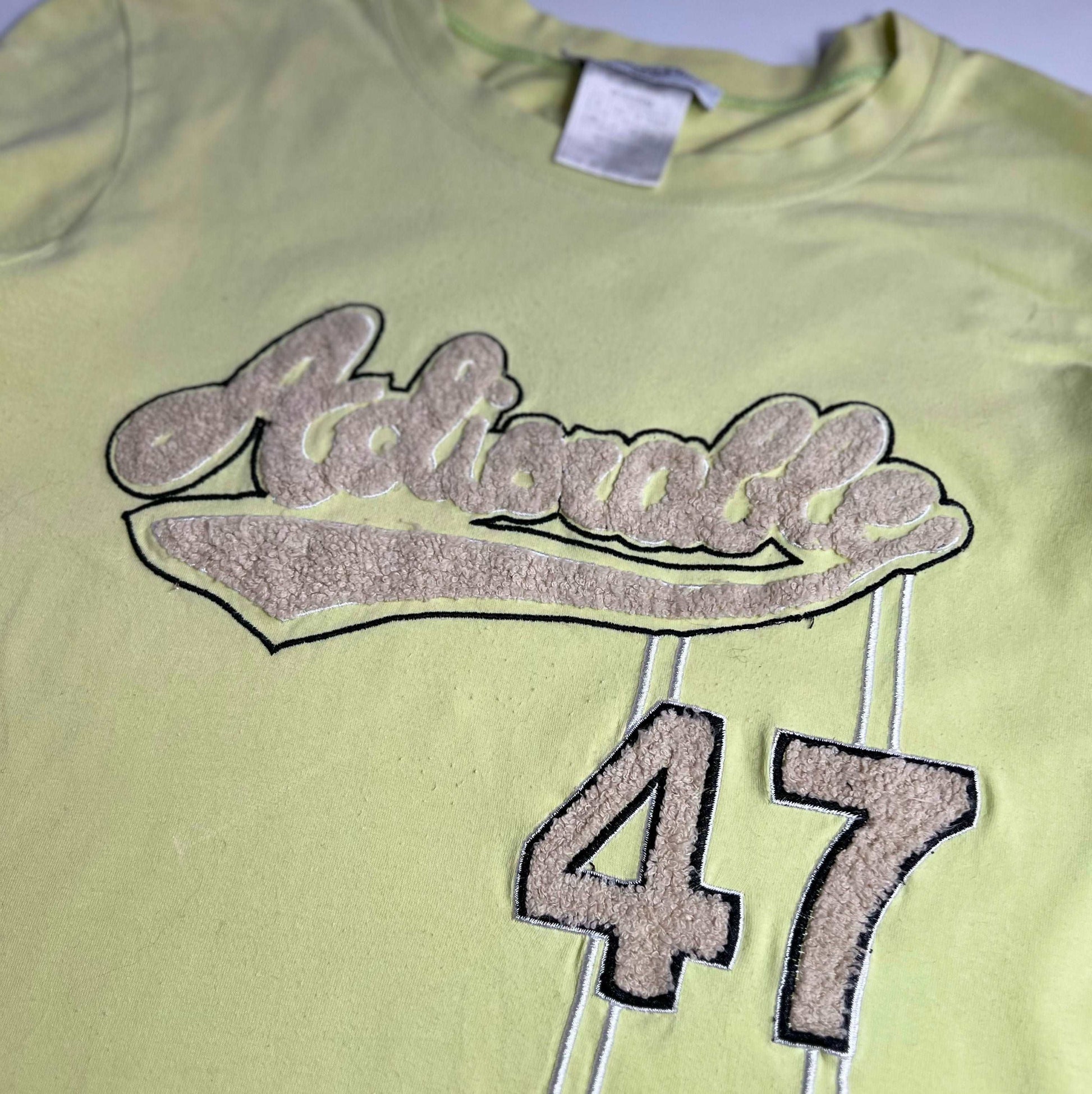 00's Dior by John Galliano Adiorable Long Sleeve tee in Green - L