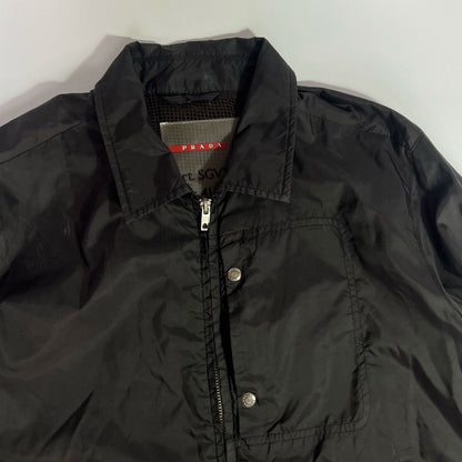 Vintage Prada Nylon Jacket in Black - S