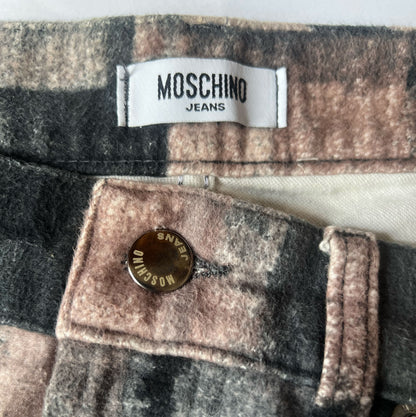 Vintage Moschino Jeans with Painted Print - w33