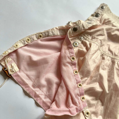 00's Diesel Skirt with Toggle Bubble Hem in Light Pink - w30"