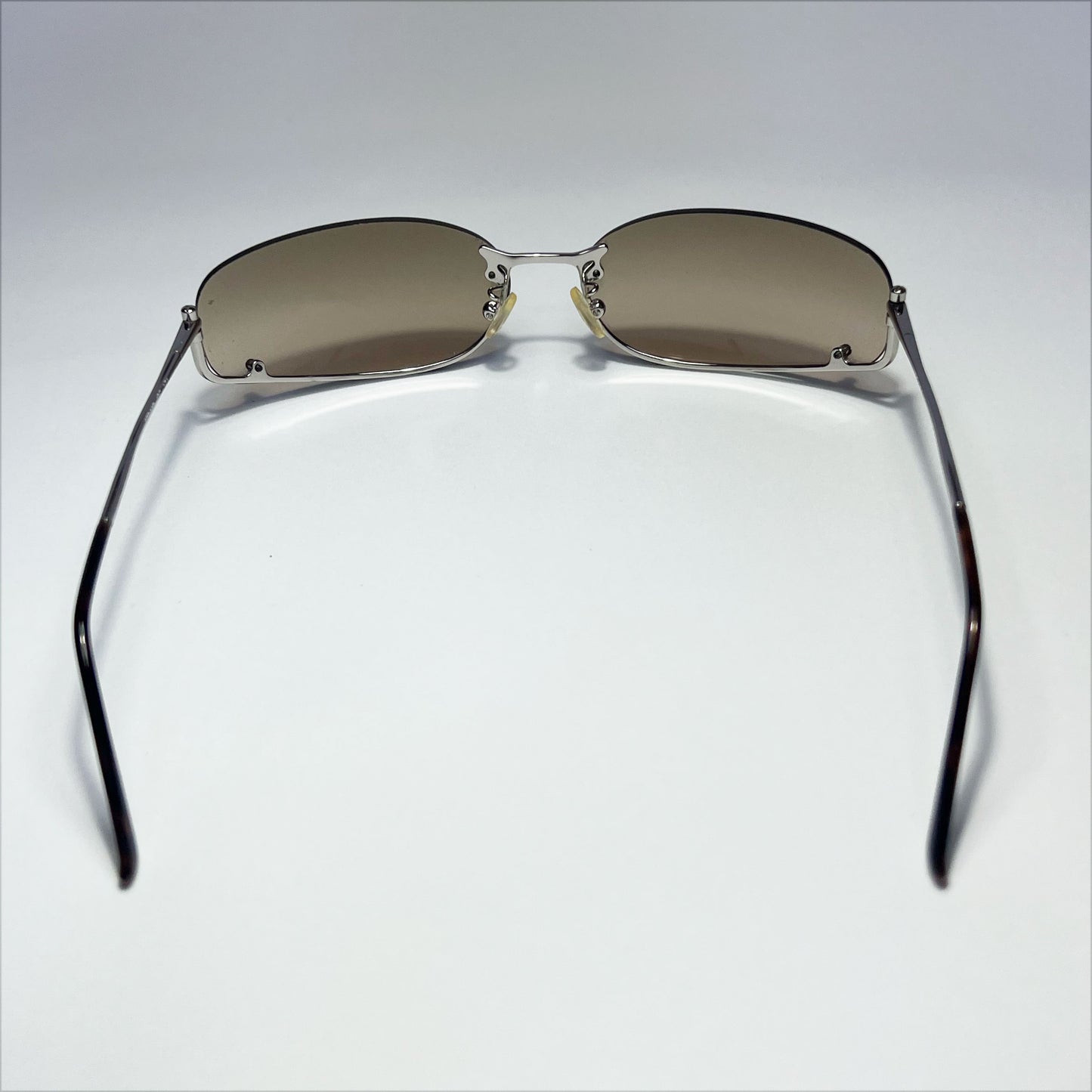 00's Prada SPR 50D Sunglasses in Brown