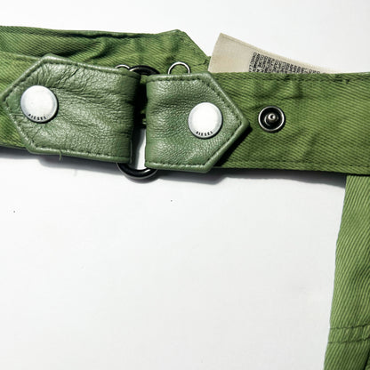 Vintage Diesel Utility Pocket Belt in Khaki - S