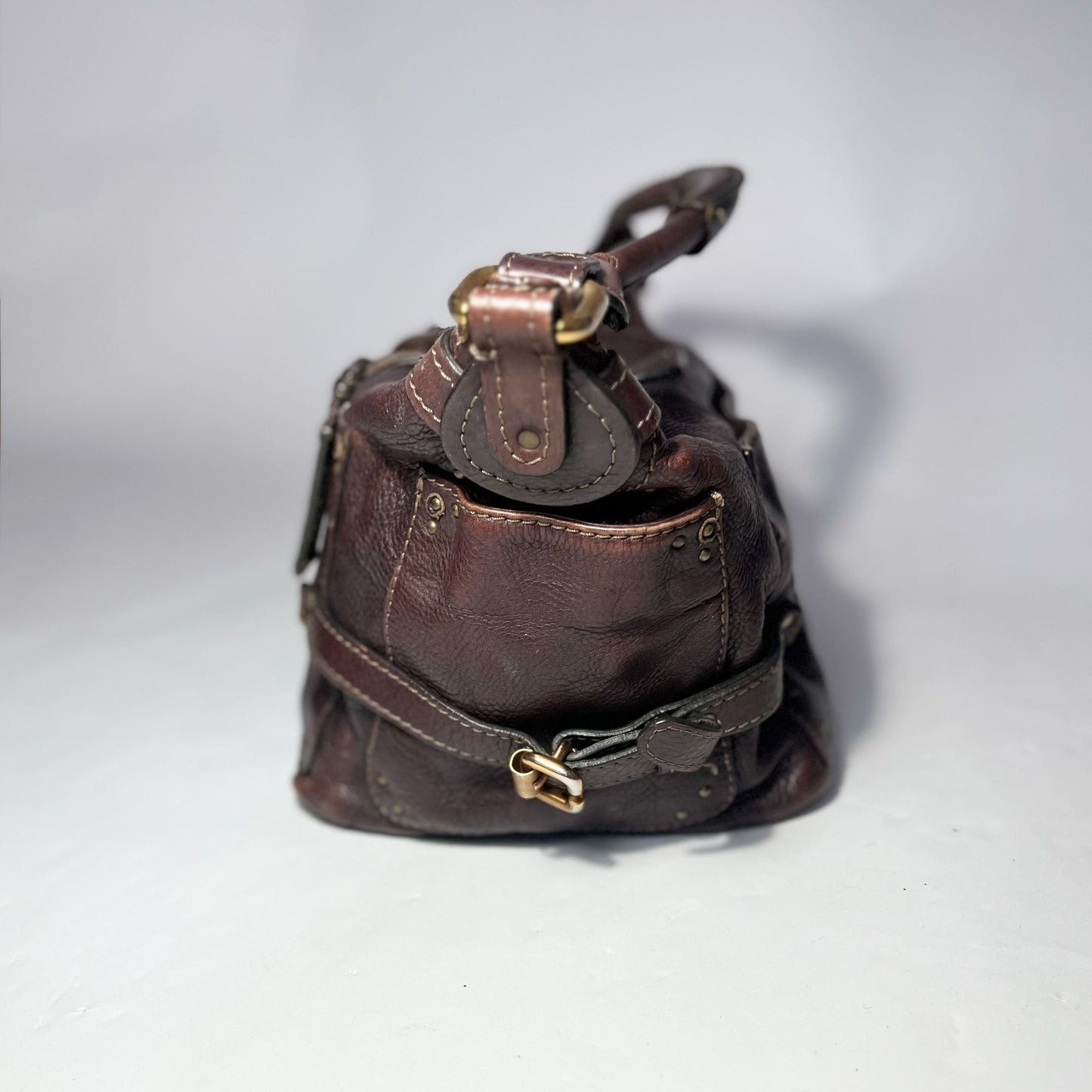 00's Chloé Paddington Hobo Bag in Brown