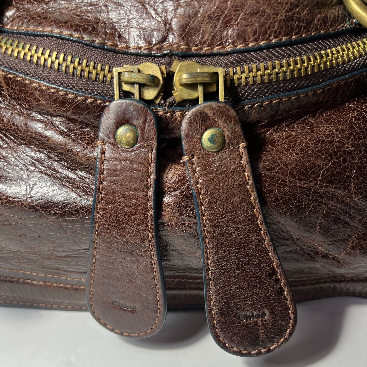 00's Chloé Bay Hobo Bag in Brown