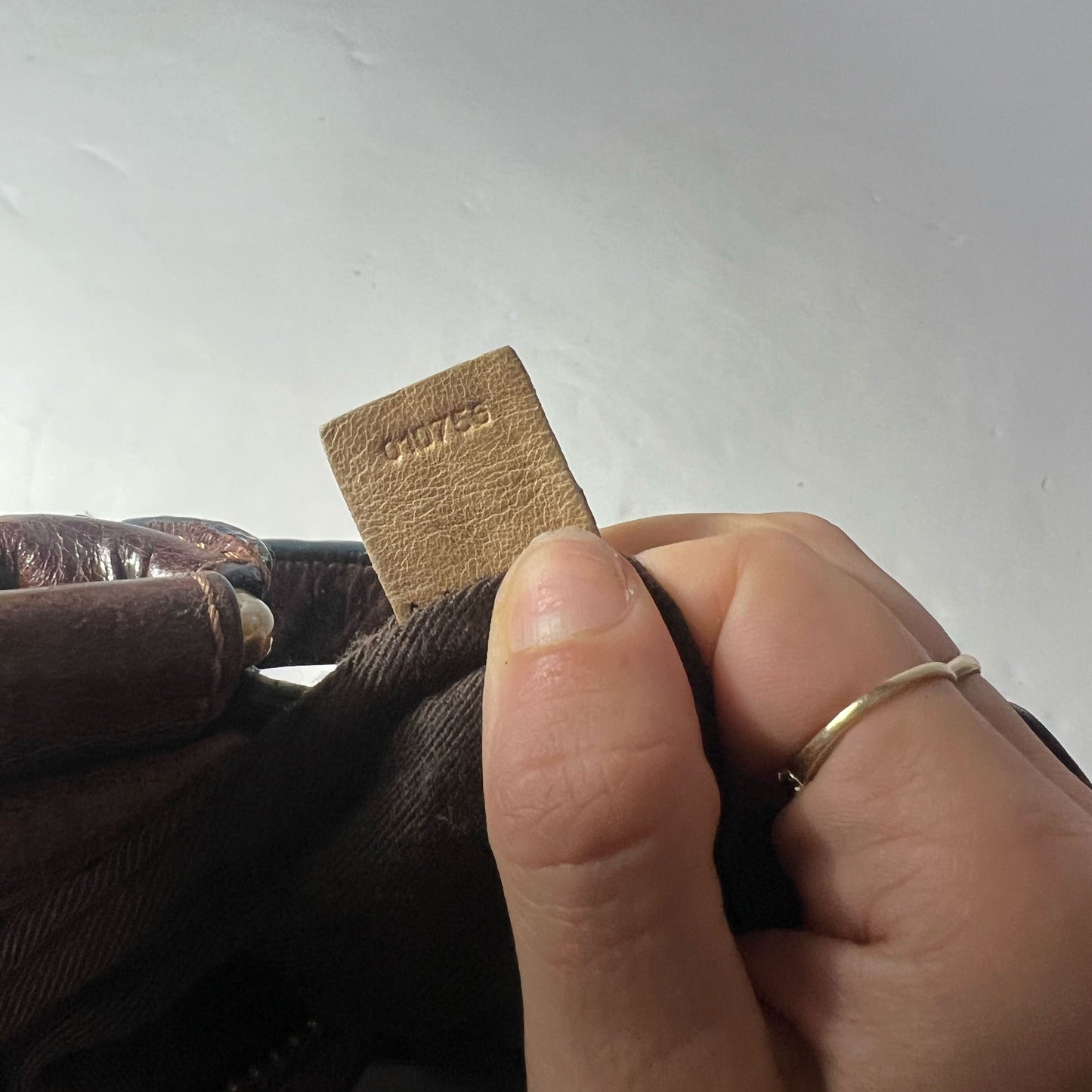 00's Chloé Bay Hobo Bag in Brown