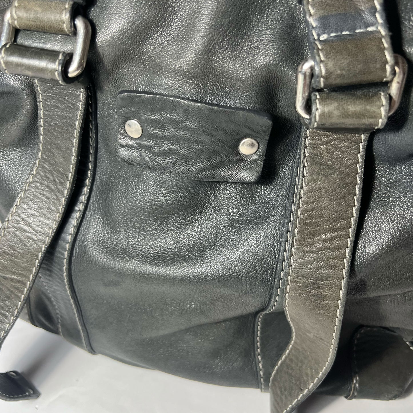 00's Chloé Patsy Bowling bag in Grey