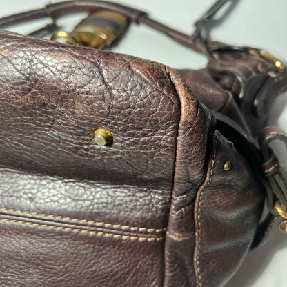 00's Chloé Paddington Hobo Bag in Brown