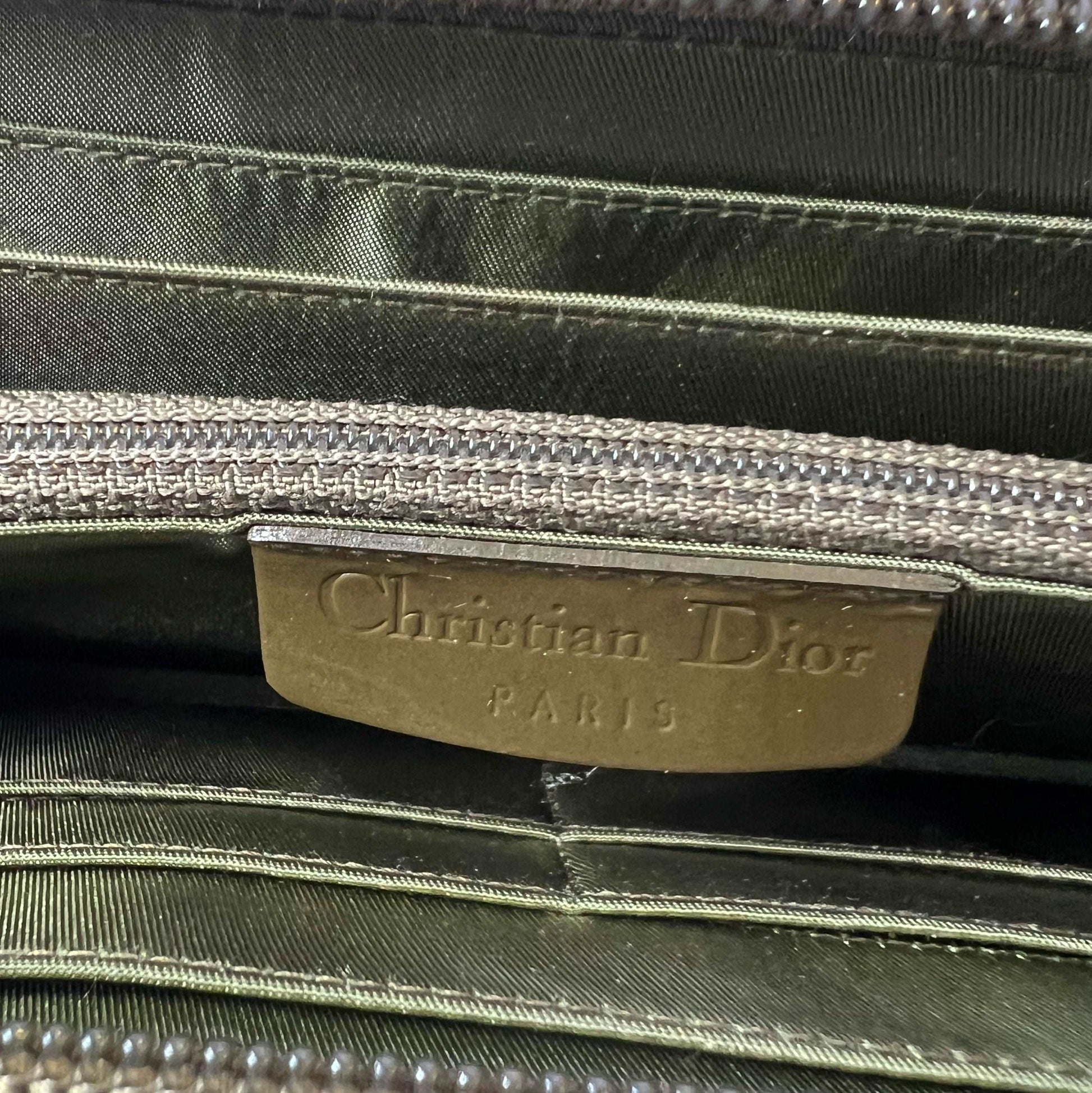 00's Dior Long Wallet in Camouflage Leather