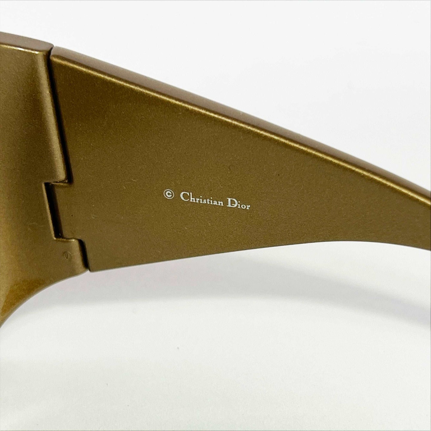 00's Dior Overshine 1 Sunglasses in Gold