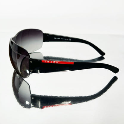 Vintage Prada Sport SPS07F Sunglasses with Black Gradient Tint