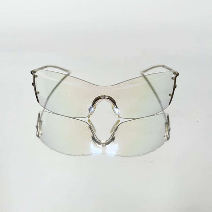 00's Fendi Rimless Sunglasses with Clear Lenses