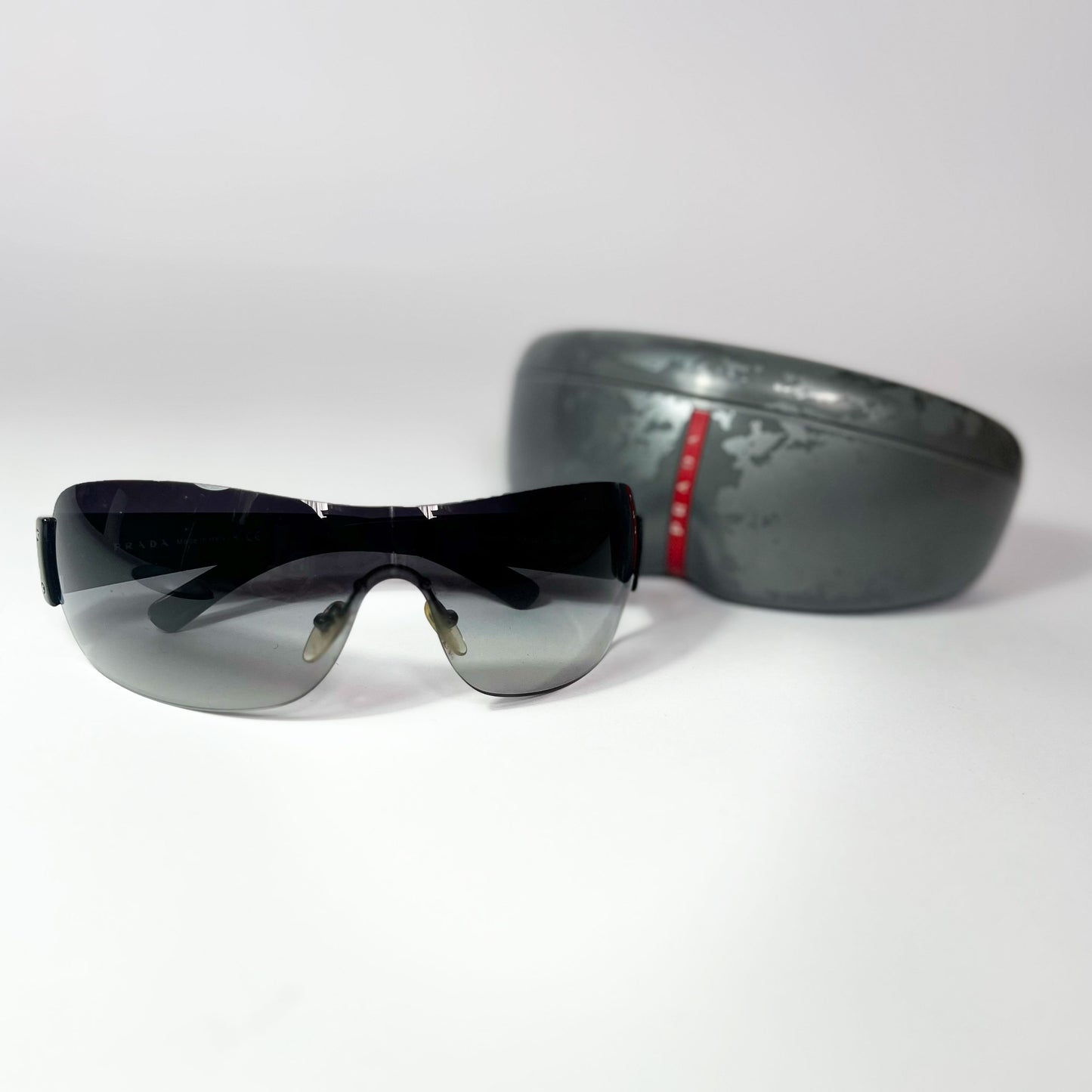 Vintage Prada Sport SPS07F Sunglasses with Black Gradient Tint