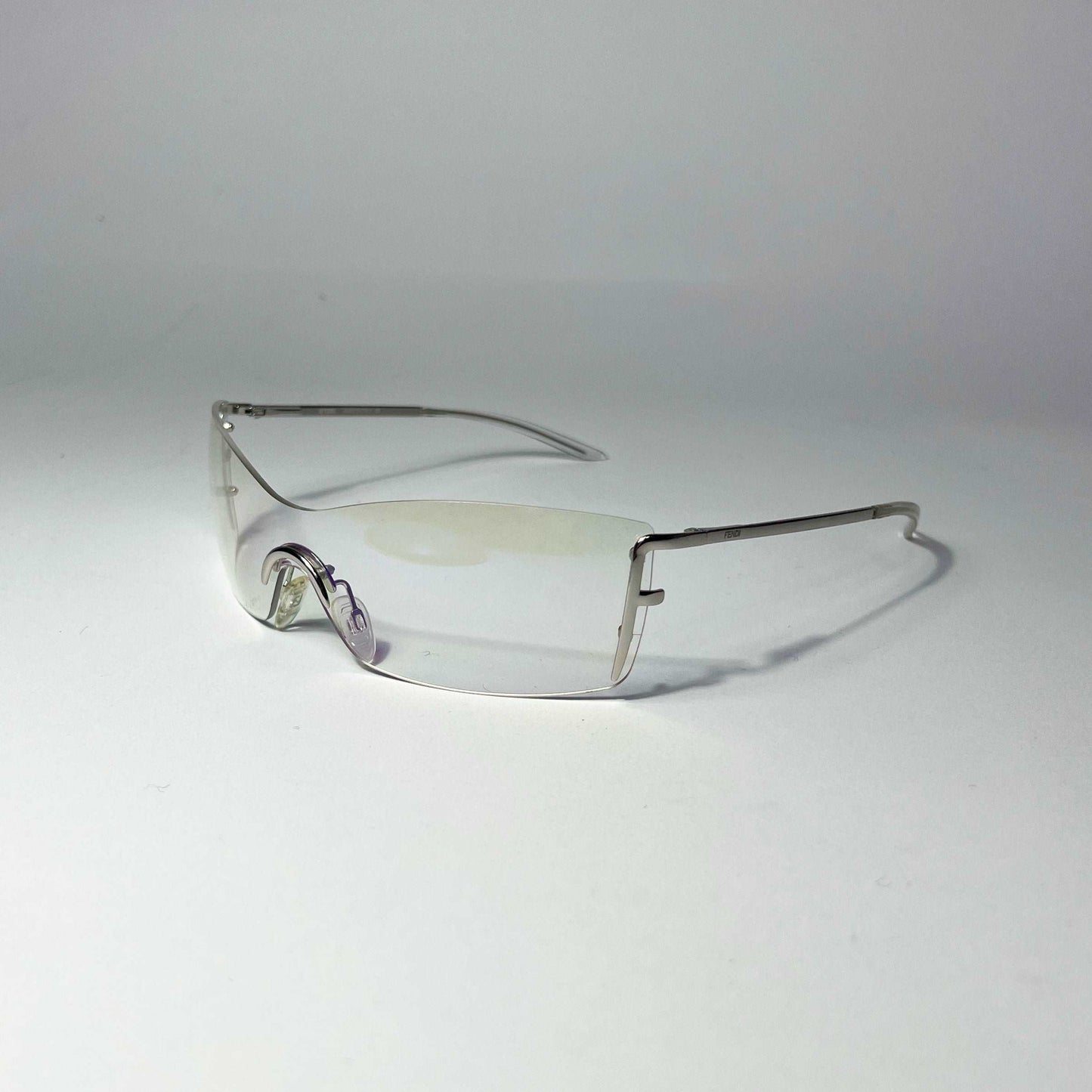 00's Fendi Rimless Sunglasses with Clear Lenses