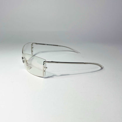 00's Fendi Rimless Sunglasses with Clear Lenses