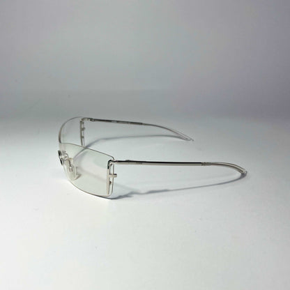 00's Fendi Rimless Sunglasses with Clear Lenses