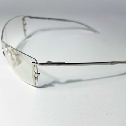 00's Fendi Rimless Sunglasses with Clear Lenses