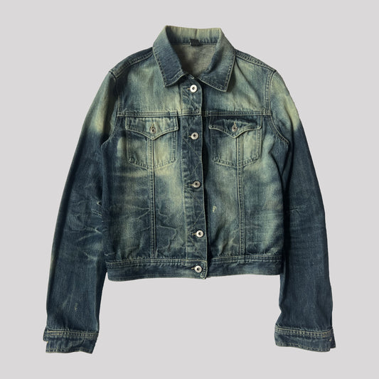 00's E-Play Denim Jacket with Acid Wash