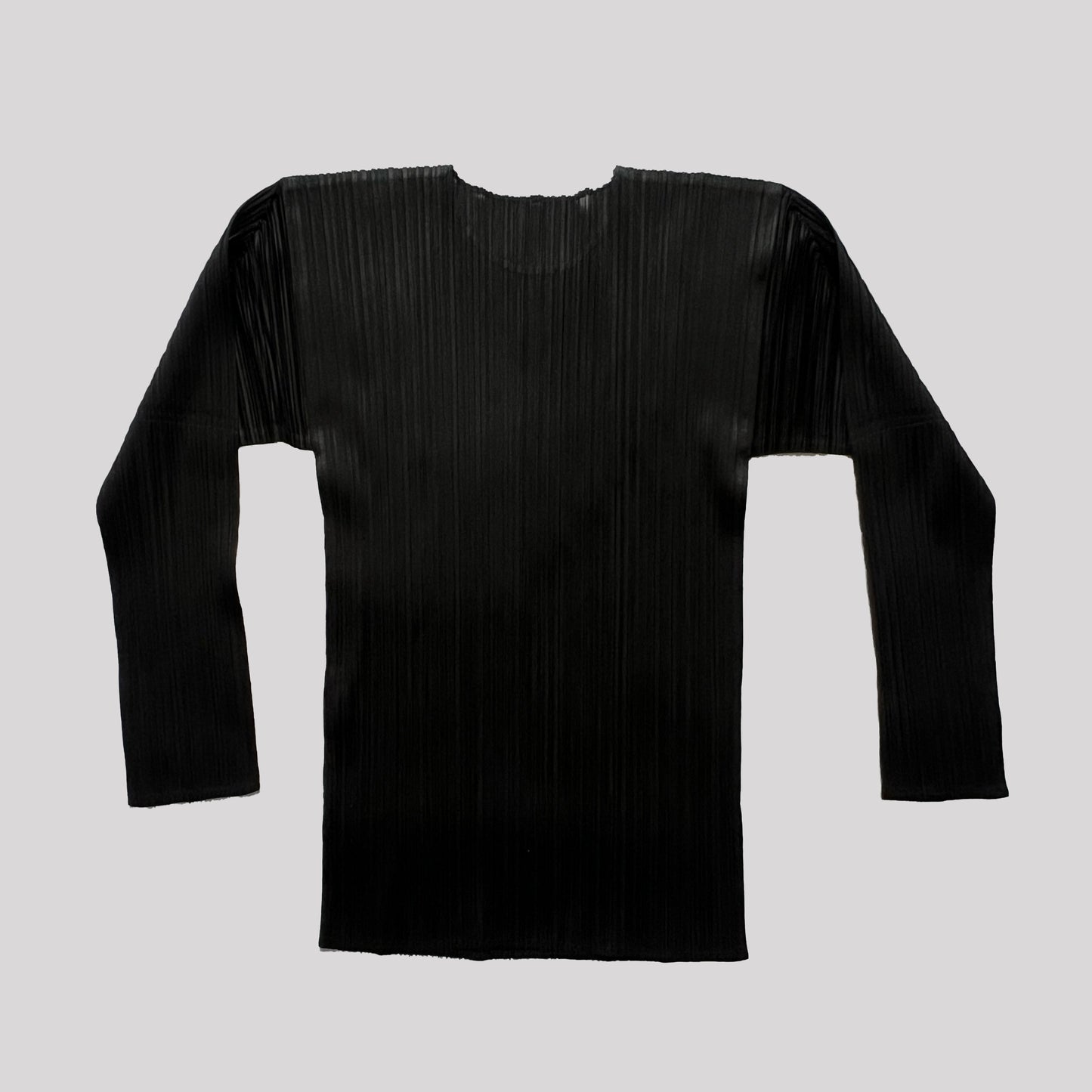 2013 Issey Miyake Longsleeve Top in Black - M