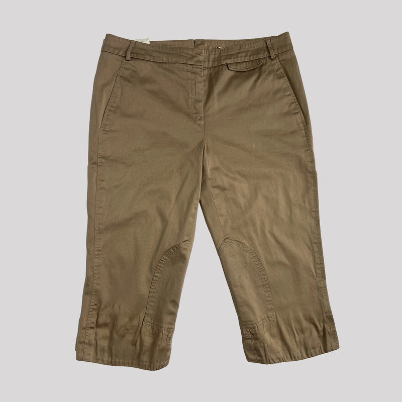 00's Jil Sander Capri Pants in Camel - S