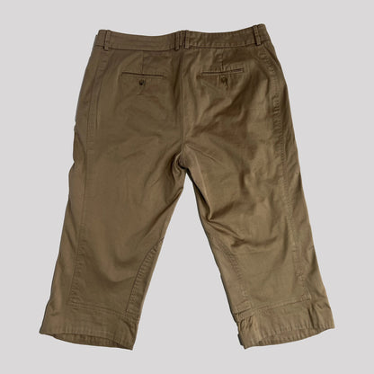 00's Jil Sander Capri Pants in Camel - S