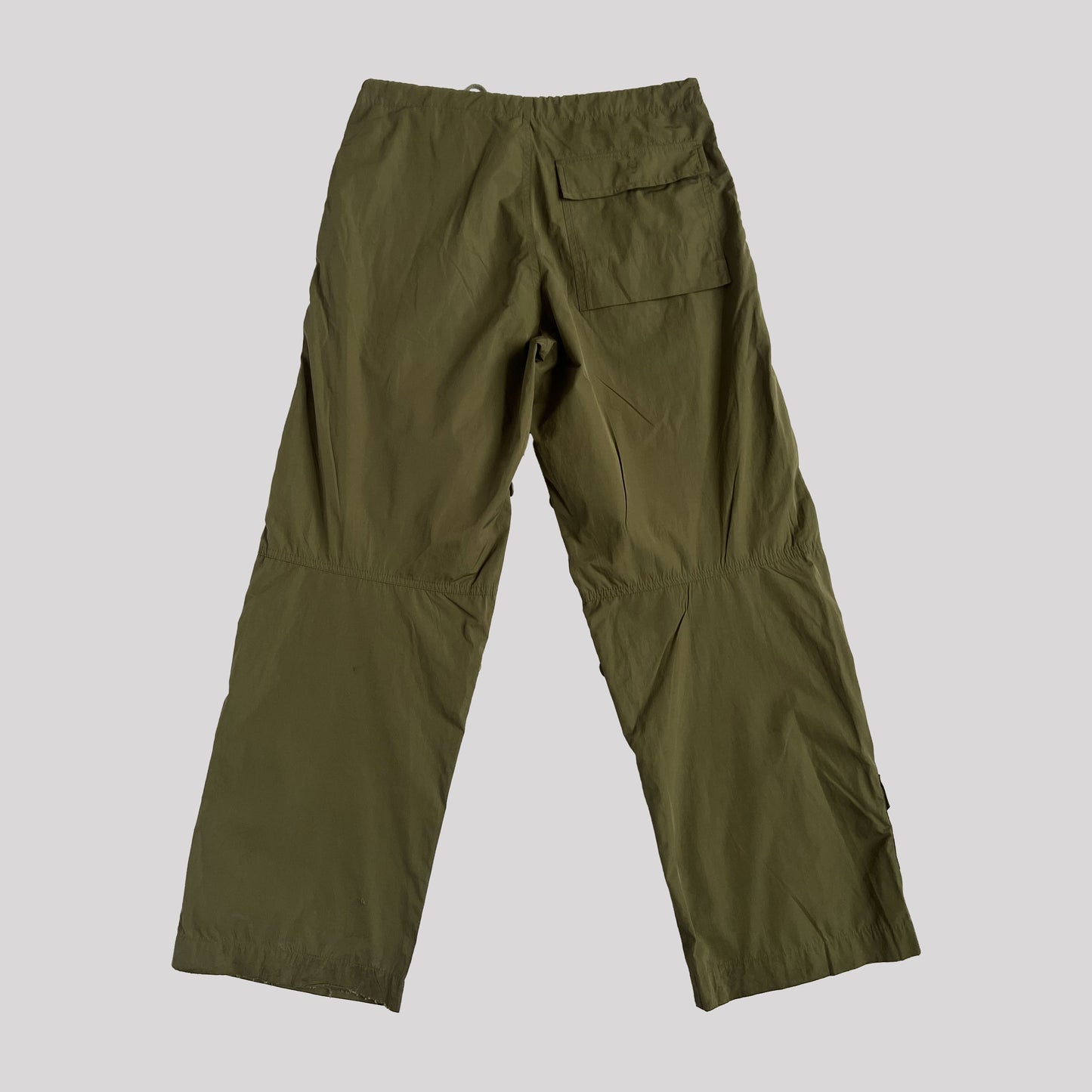 Vintage Maharishi Cargo Trousers with Adjustable Length in Khaki - XS