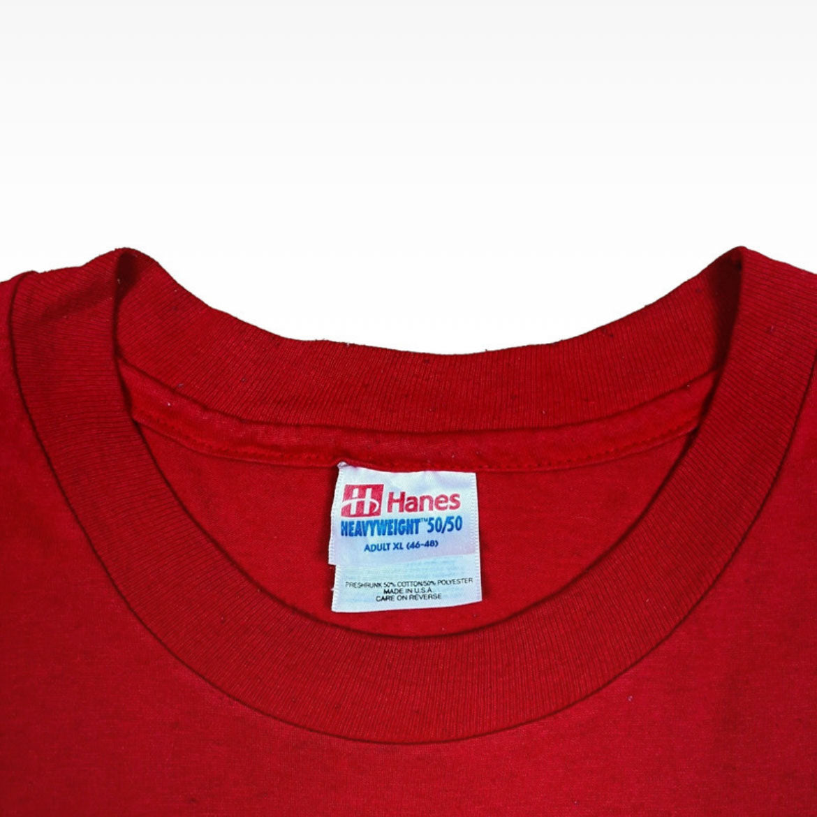 90's Hanes Mushroom Club Graphic Tee in Red - XL