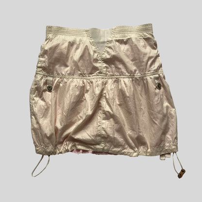 00's Diesel Skirt with Toggle Bubble Hem in Light Pink - w30"